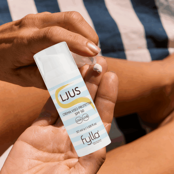 LJUS CREMA VISO PROTETTIVA SPF 50 Difende la tua pelle